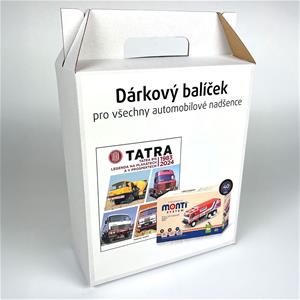 Dárkový balíček - kniha TATRA 815 + MS 10